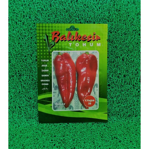 BİBER TOHUMU YALOVA YAĞLIK 28 5GR